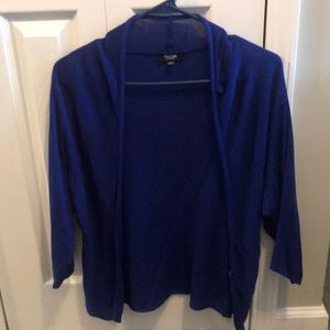 Royal blue cardigan